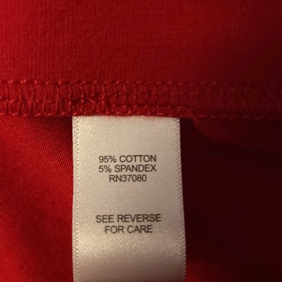 Cato Solid red leggings - Size small - Picture 6 of 11